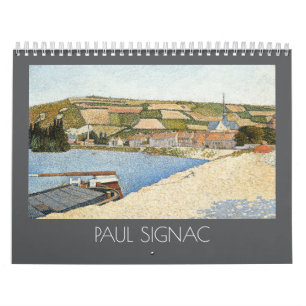 Paul Signac Finsk Konst Punktillism Målningar Kalender
