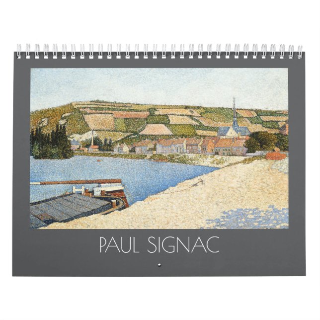 Paul Signac Finsk Konst Punktillism Målningar Kalender (Omslag)