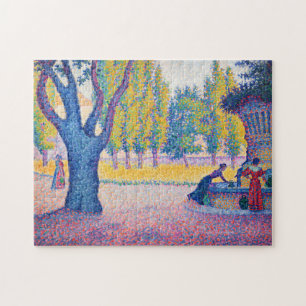 Paul Signac - Fontän des Lices, Saint-Tropez Pussel
