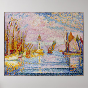 Paul Signac fyr på Groix Poster