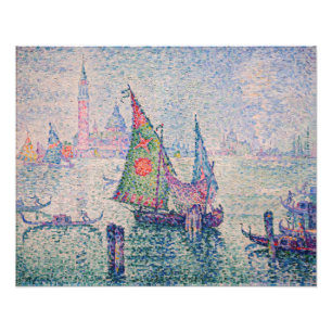 Paul Signac - Grönt Sail Fototryck