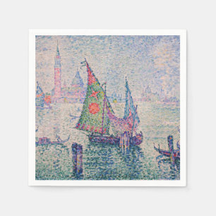 Paul Signac - Grönt Sail Pappersservett