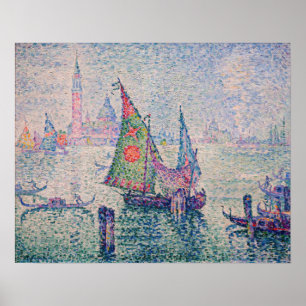 Paul Signac - Grönt Sail Poster