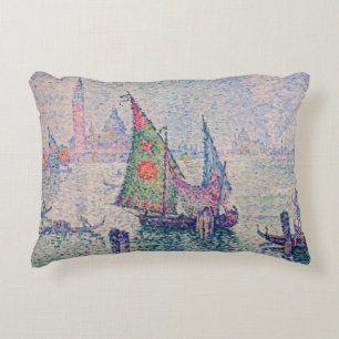 Paul Signac - Grönt Sail Prydnadskudde