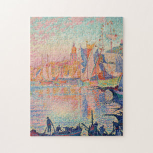 Paul Signac - hamnen i Saint Tropez Pussel
