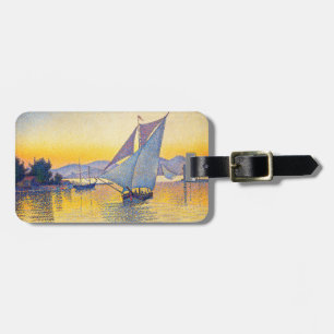Paul Signac - Hamnen vid solnedgång, Opus 236 Bagagebricka
