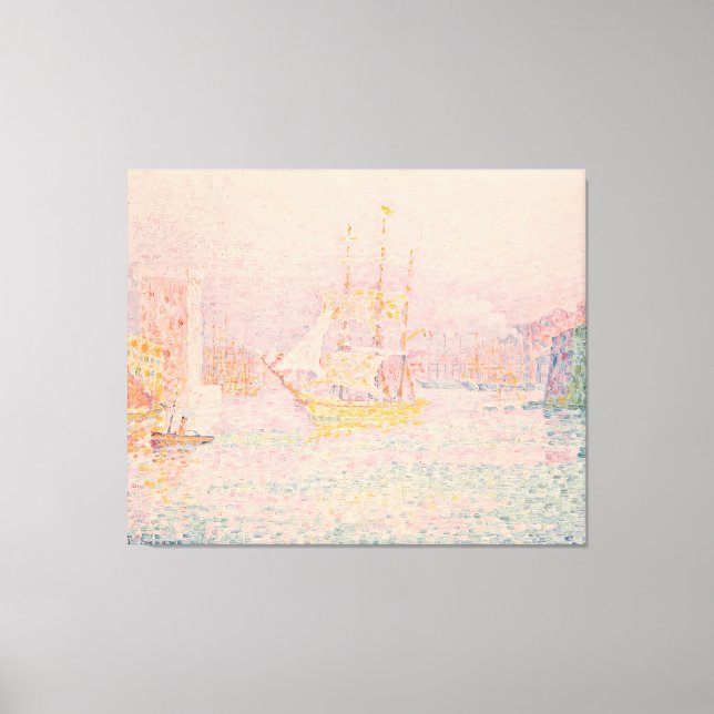Paul Signac konst Canvastryck (Framsida)