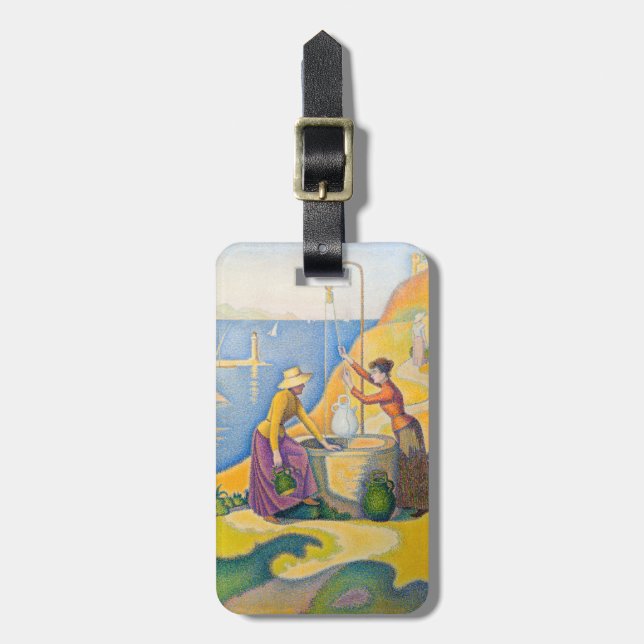 Paul Signac - Kvinnor i brunnen Bagagebricka (Vertikal Framsida)
