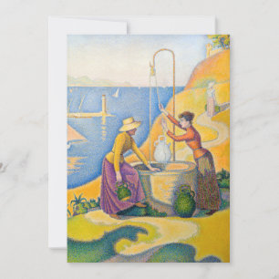 Paul Signac - Kvinnor i brunnen Inbjudningar