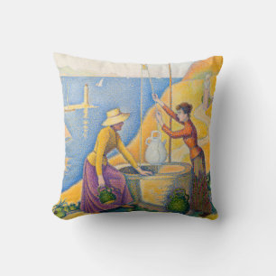 Paul Signac - Kvinnor i brunnen Kudde