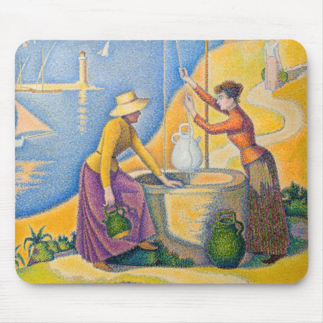 Paul Signac - Kvinnor i brunnen Musmatta (Framsidan)