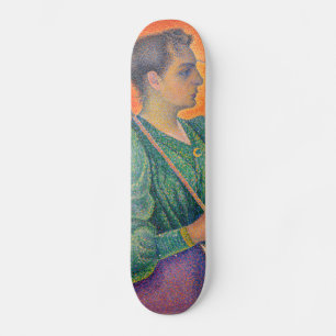 Paul Signac - Kvinnor med parasol Mini Skateboard Bräda 18,5 Cm