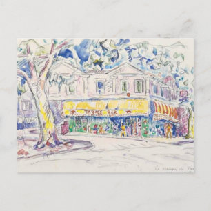 paul signac maison de van gogh arles 1933 vykort