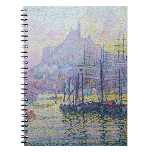 Paul Signac - Notre-Dame-de-la-Garde, Marseille Anteckningsbok (Framsidan)