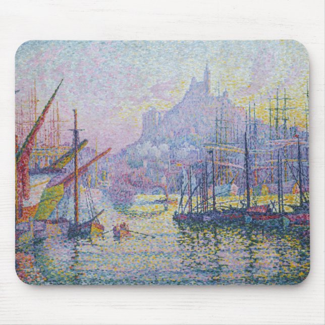 Paul Signac - Notre-Dame-de-la-Garde, Marseille Musmatta (Framsidan)