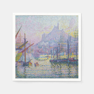 Paul Signac - Notre-Dame-de-la-Garde, Marseille Pappersservett