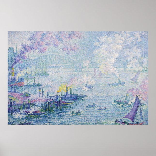 Paul Signac Painting Poster (Framsidan)