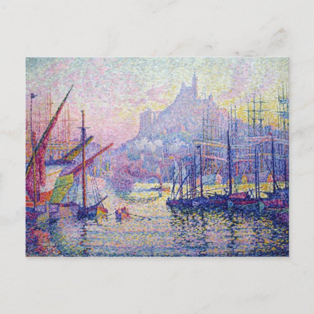 Paul Signac Painting Vykort (Framsida)