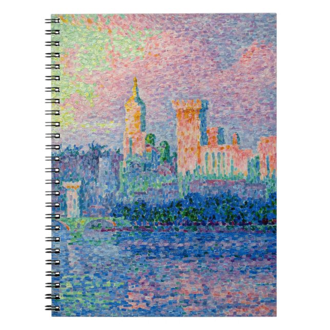 Paul Signac - Papal Palace, Avignon Anteckningsbok (Framsidan)