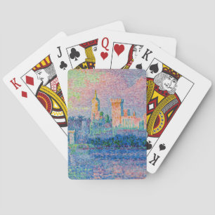 Paul Signac - Papal Palace, Avignon Casinokort