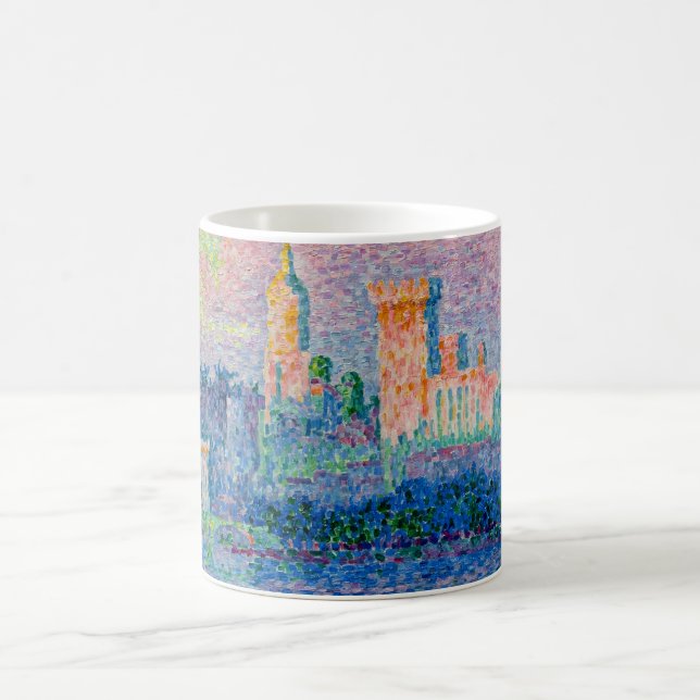 Paul Signac - Papal Palace, Avignon Kaffemugg (Center)