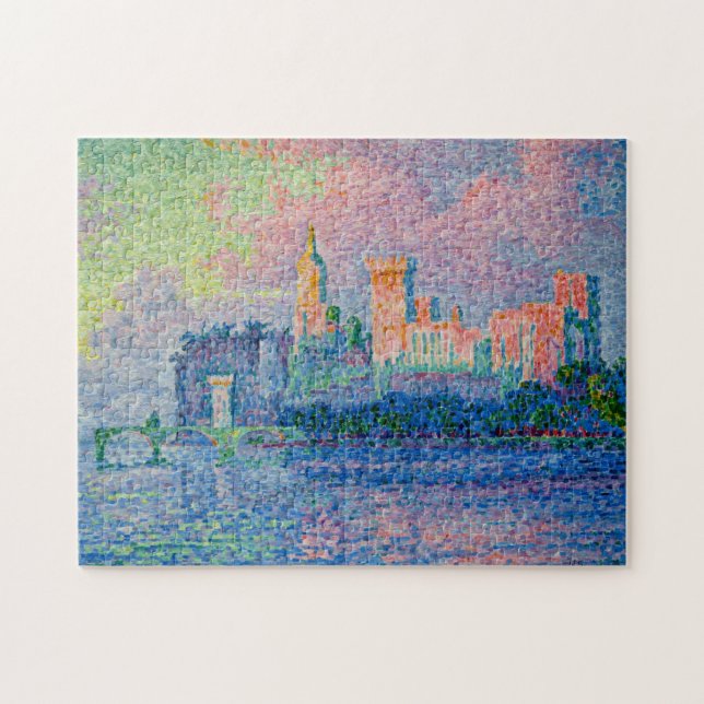 Paul Signac - Papal Palace, Avignon Pussel (Horisontell)
