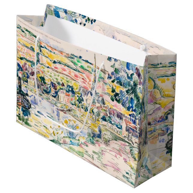 Paul Signac-Petit Andely-The River Bank 1920-1929 (Framsidan Vinklad)