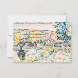 Paul Signac-Petit Andely-The River Bank 1920-1929 Kort