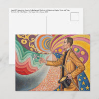 Paul Signac - Porträtt av M Felix Feneon, Opus 217