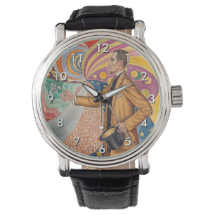 Paul Signac - Porträtt från Felix Feneon, Opus 217 Armbandsur