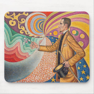 Paul Signac - Porträtt från Felix Feneon, Opus 217 Musmatta