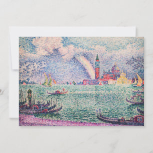 Paul Signac - Rainbow, Venedig Inbjudningar