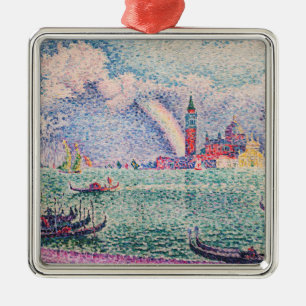 Paul Signac - Rainbow, Venedig Julgransprydnad Metall