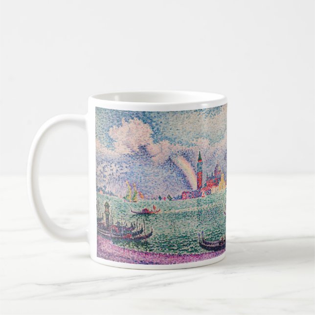 Paul Signac - Rainbow, Venedig Kaffemugg (Vänster)