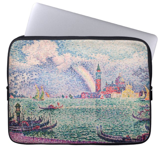 Paul Signac - Rainbow, Venedig Laptop Fodral (Framsidan)