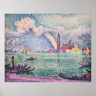 Paul Signac - Rainbow, Venedig Poster