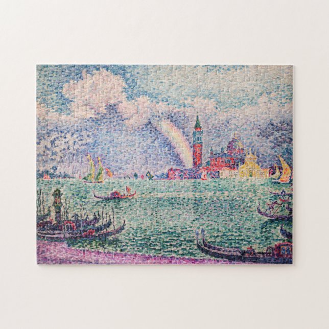 Paul Signac - Rainbow, Venedig Pussel (Horisontell)