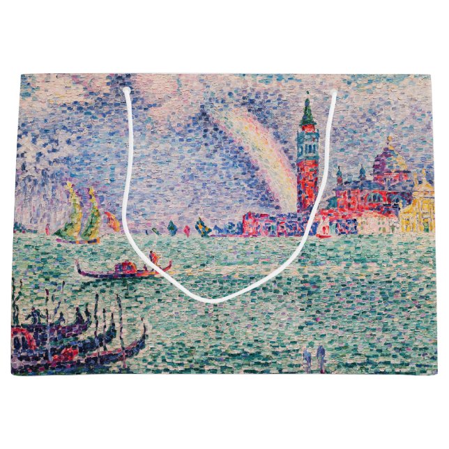 Paul Signac - Regnbåge, Venedig (Framsidan)