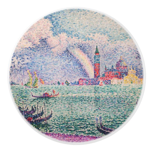 Paul Signac - Regnbåge, Venedig Knopp (Framsidan)