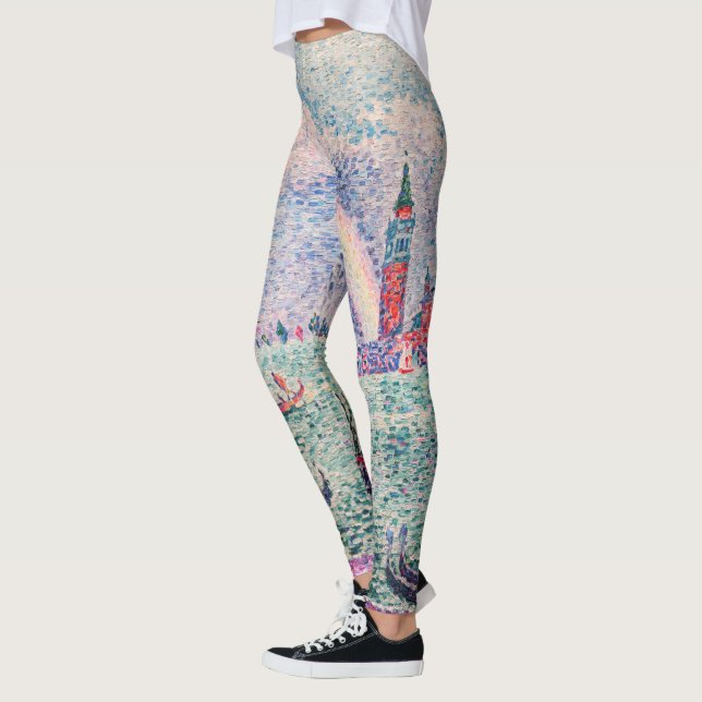 Paul Signac - Regnbåge, Venedig Leggings (Vänster)