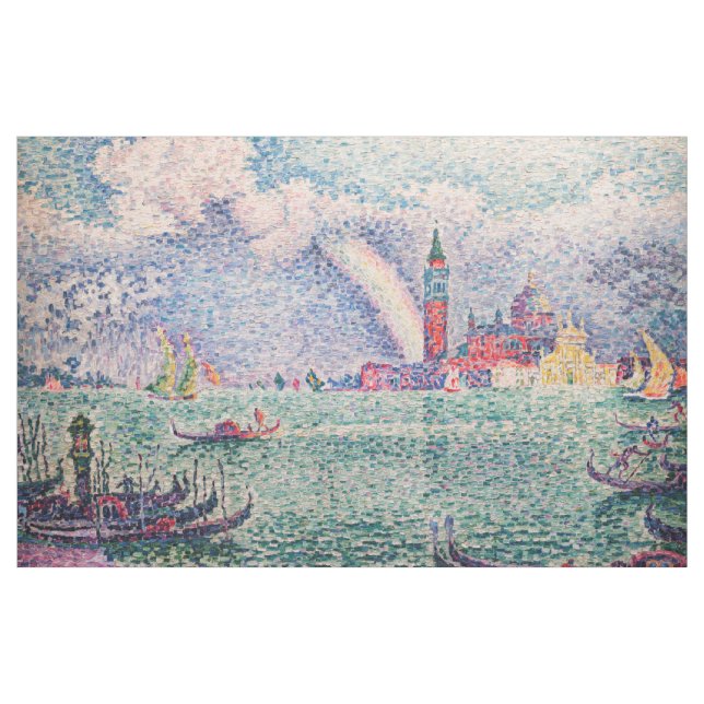 Paul Signac - Regnbåge, Venedig Tyg (Yard)