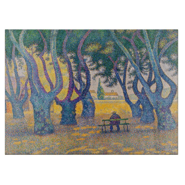 Paul Signac - Ställe des Lices, Saint-Tropez (Framsidan)