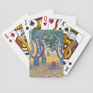 Paul Signac - Ställe des Lices, Saint-Tropez Casinokort