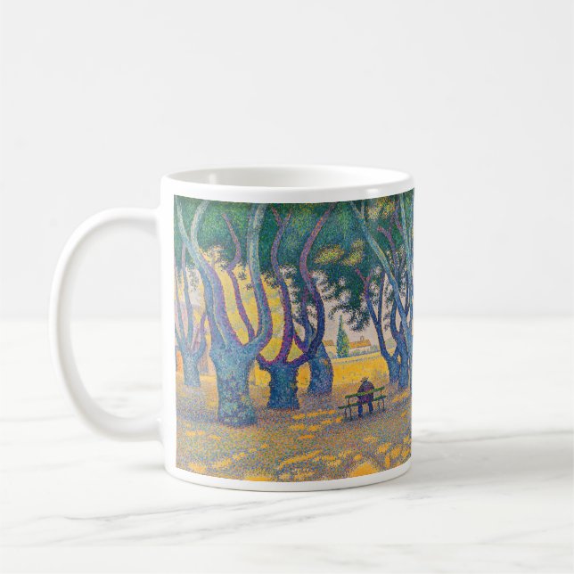 Paul Signac - Ställe des Lices, Saint-Tropez Kaffemugg (Vänster)