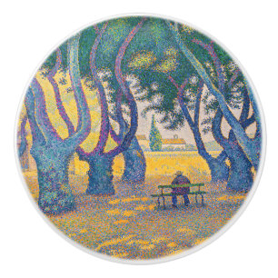 Paul Signac - Ställe des Lices, Saint-Tropez Knopp