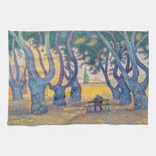 Paul Signac - Ställe des Lices, Saint-Tropez Kökshandduk