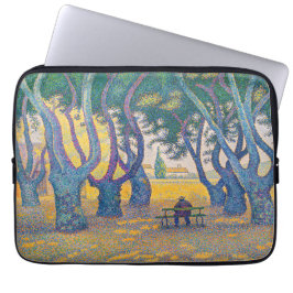 Paul Signac - Ställe des Lices, Saint-Tropez Laptop Fodral