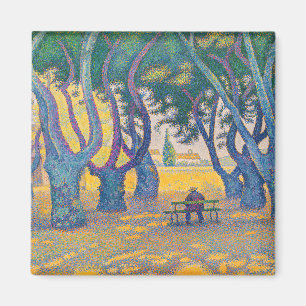 Paul Signac - Ställe des Lices, Saint-Tropez Magnet
