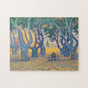 Paul Signac - Ställe des Lices, Saint-Tropez Pussel