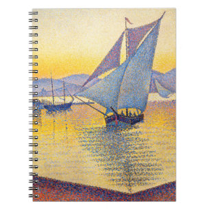 Paul Signac - The Port at Sunset, Opus 236 Anteckningsbok